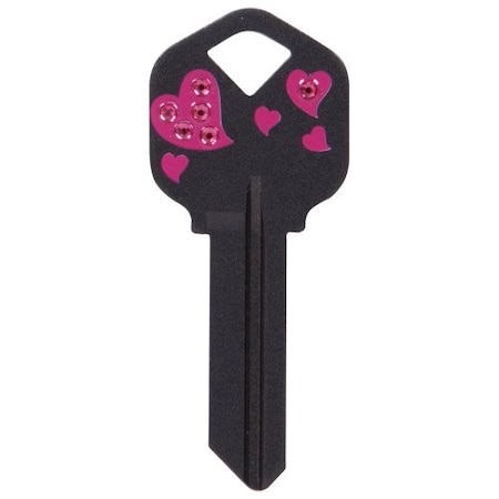 Hillman HILLMAN DIVA Hearts House/Office Universal Key Blank KW1 Single 87039